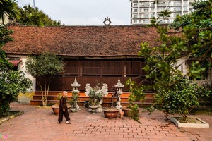 Chùa Bà Đanh vắng vẻ, yên bình giữa lòng Hà Nội