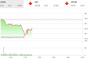 Phiên sáng 18/6: Thử thách đáy cũ