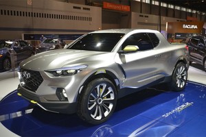 Santa Cruz concept - tiền thân của mẫu bán tải đầu tiên của Hyundai. Ảnh: Techmalak.