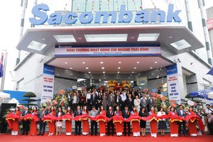 Sacombank khai trương chi nhánh Thái Bình