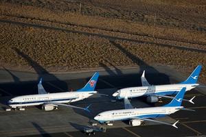 3 máy bay 737 Max dừng bay tại cơ sở của Boeing ở Washing hồi tháng 9. Ảnh: Reuters.