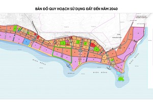Bản đồ quy hoạch sử dụng đất của xã Tân Thành đến năm 2040 vừa được công bố cho thấy bức tranh toàn cảnh của khu vực Kê Gà trong tương lai.