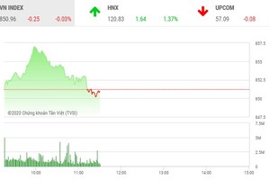 Giao dịch chứng khoán sáng 20/8: VN-Index lạc lối, ACB và SHB thay nhau tung hứng HNX-Index