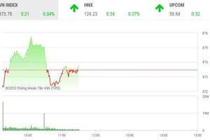 Giao dịch chứng khoán sáng 27/8: Tiền chảy hết vào cổ phiếu nhỏ, VN-Index lình xình