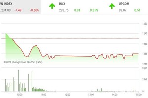Giao dịch chứng khoán phiên chiều 8/4: Cặp đôi FLC và ROS có dấu hiệu tạo đợt sóng mới, VN-Index đứt mạch tăng