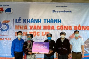 Khánh thành Nhà Văn hóa cộng đồng dân tộc Lự tại Lai Châu
