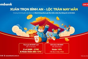 Sacombank dành ưu đãi hấp dẫn cho khách hàng tham gia bảo hiểm nhân thọ