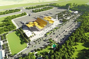 Phối cảnh Dự án cảng hàng không Sapa.