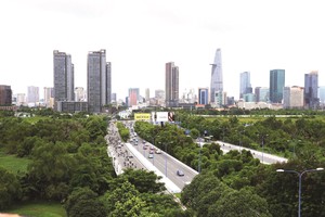 Giá đất ở TP.HCM tăng cao.