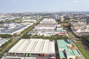 Khu công nghiệp VSIP Bình Dương.