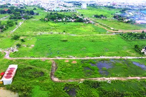 Theo HoREA, tỷ lệ dự án thực hiện trên 100% đất ở chỉ chiếm 1%. Ảnh: Lê Toàn.