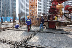 Giá thép xây dựng quý II/2025 tăng từ 700-1.000 đồng/kg. Ảnh: Việt Dương,