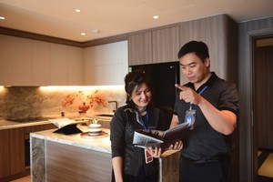 Căn hộ hạng sang luôn được quan tâm. Ảnh: Dũng Minh.