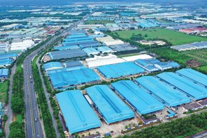 Lĩnh vực bất động sản công nghiệp đang nhận sự quan tâm lớn từ cả nhà đầu tư nước ngoài lẫn trong nước. Ảnh: Lê Toàn.