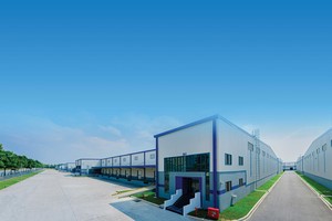 Nhiều khu công nghiệp mới “trình làng”. Ảnh: Bình Minh.