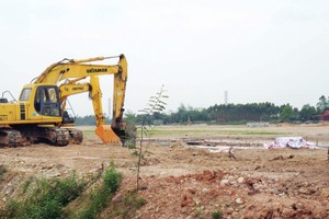 Chi phí đất đai luôn chiếm tỷ trọng lớn trong tổng chi phí phát triển dự án. Ảnh: Dũng Minh.