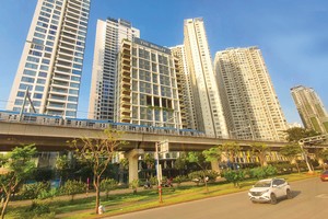 Mô hình TOD đang trở thành một động lực phát triển của thị trường địa ốc. Ảnh: Lê Toàn.