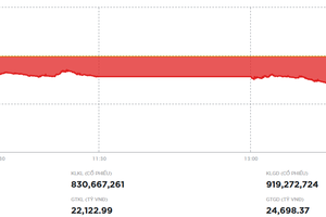 Nhà đầu tư bán ra mạnh hơn, thị trường tiếp tục giảm trong phiên ngày 12/12