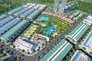 Shophouse đô thị mở có lợi thế 2 mặt tiền và khả năng lưu thông tự do giữa cư dân trong và ngoài dự án.