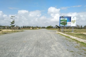 Dự án Khu đô thị 7B mở rộng, 1 trong 70 dự án chưa đủ điều kiện giao dịch dính nhiều tai tiếng trong thời gian qua.