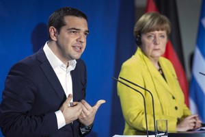 Thủ tướng Hy Lạp, Alexiz Tsipras và bà Angela Merkel, Thủ tướng Đức