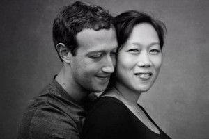 Vợ chồng tỷ phú Mark Zuckerberg