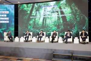 Hội thảo Phát triển bền vững 2025 với chủ đề “Động lực cho kỷ nguyên bền vững” do Báo Tài chính - Đầu tư tổ chức. Ảnh: Chí Cường