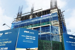 FLC Complex 36 Phạm Hùng đốc tiến độ thi công 5-6 ngày/tầng