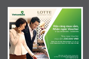 Khuyến mại khi chi tiêu tại Lotte Department Store nhân dịp 2/9