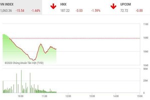 Giao dịch chứng khoán sáng 24/12: Sóng ở đáy sông
