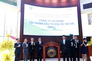 Cổ phiếu Novaland (NVL) tăng trần ngày chào sàn HOSE
