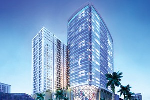 Căn hộ hạng sang đầu tiên có giếng trời thông tầng và sân vườn