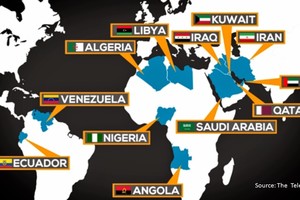 Danh sách các nước trong OPEC