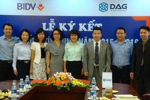 DAG hợp tác toàn diện với BIDV