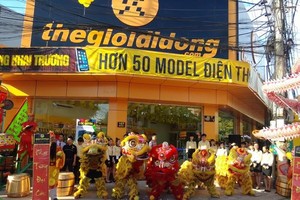 Năm 2017, MWG đặt mục tiêu lợi nhuận 2.200 tỷ đồng