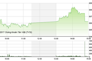 Phiên chiều 20/1: VN-Index đứng vững trên ngưỡng 685