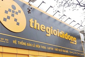 Tháng 1, Thế giới di động (MWG) lãi ròng 268 tỷ đồng