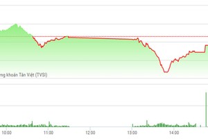 Phiên chiều 1/3: VN-Index chia tay mốc 710 điểm, HBC tỏa sáng