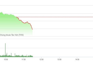 Phiên sáng 12/4: PDR tiếp tục bứt phá, VN-Index quay đầu giảm mạnh