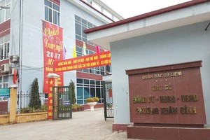 Trụ sở UBND phường Xuân Đỉnh, quận Bắc Từ Liêm.