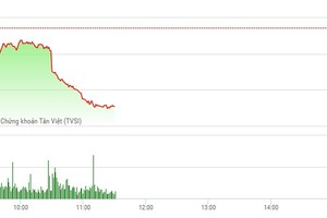 Phiên sáng 2/6: Sắc đỏ bao trùm, VN-Index giảm sâu