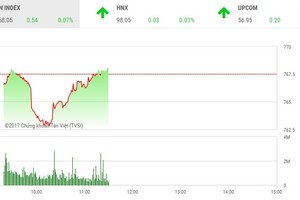 Phiên sáng 28/6: Lực cầu bắt đáy nhập cuộc, VN-Index thoát hiểm cuối phiên