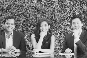 Lione Leong (ngoài cùng bên phải) và các nhà đồng sáng lập RHL Ventures. Nguồn: Vcinsider News