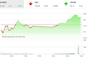 Phiên chiều 26/11: VNM và họ Vingroup nâng đỡ thị trường