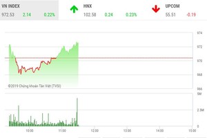 Phiên sáng 29/11: Tăng trong nghi ngờ