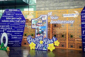 Cảng Hàng không quốc tế Vân Đồn mừng sinh nhật 1 tuổi