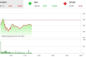 Phiên sáng 31/1: Sau phiên bán tháo, nhà đầu tư đã bình tĩnh trở lại