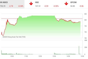 Giao dịch chứng khoán chiều 31/7: VIC và VHM không cứu được thị trường