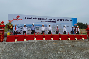 Đồng Tâm Group khánh thành giai đoạn 1 và khởi công giai đoạn 2 Cảng quốc tế Long An