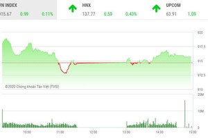 Giao dịch chứng khoán chiều 6/10: Cổ phiếu nhỏ nổi sóng
